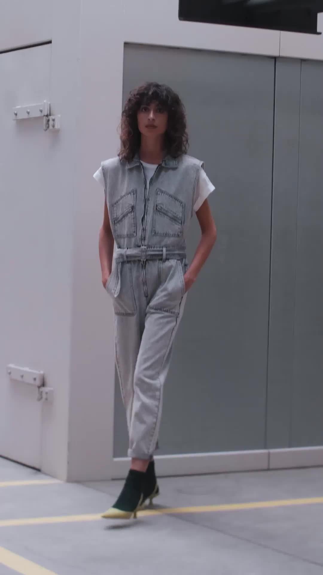 CKS Dames - WILHELM - jumpsuit - grey